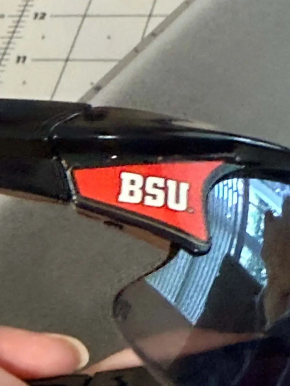 BSU Sports Sunglasses Black Hand Polish CE S458